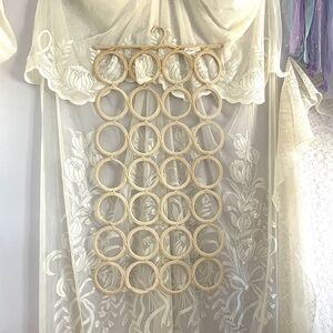 IKEA Cream Komplement Multi-Use Tie/Belt Hanger Organizer